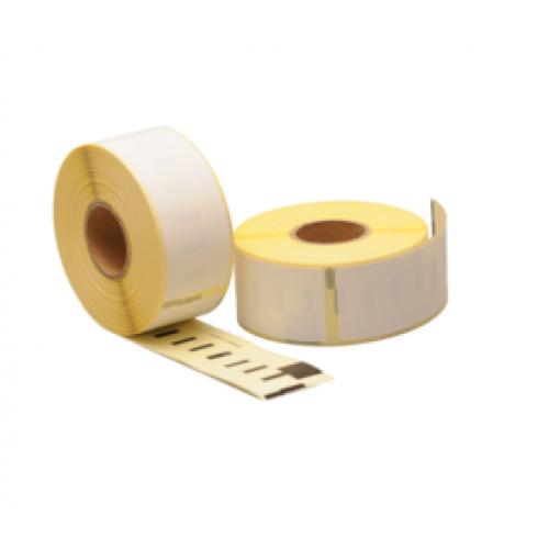 12x Duurzame Dymo 99010 compatible labels, 89mm x 28mm, 260 etiketten